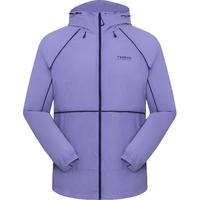探路者(TOREAD)防晒衣女轻盈透气户外外套防紫外线舒适防晒服皮肤衣男智能光变 苍紫色 XXXL
