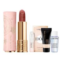 LANCOME【礼物】兰蔻90周年圣诞限定彩妆时光气垫幸福邮戳唇膏