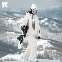 酷峰新款滑雪服套装女男单双板户外专业情侣雪服雪衣雪裤防水装备
