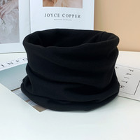 清让 男女通用围脖 纯色加绒围脖 25cm*28cm