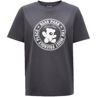 VERO MODA 小熊印花 纯棉圆领短袖T恤