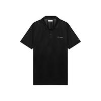 哥伦比亚（Columbia）男士Polo衫短袖 休闲简约  1990401 010黑色 L 
