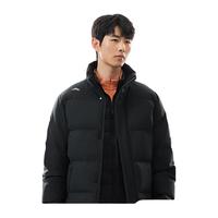 ANTA 安踏 羽绒服男23年冬季户外运动保暖防泼水防风外套棉袄 四防|立领|黑7916-4 L/175