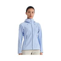 KAILAS凯乐石M8-X软壳衣户外登山耐磨弹力透气轻量防风连帽外套女 碧落青 XL