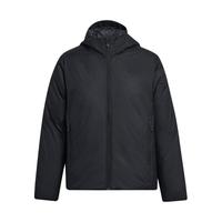安德玛 UNDERARMOUR)秋冬ColdGear Infrared女子短款训练运动羽绒服1378860 黑色001 L