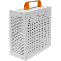 巧美Gaumey微型电脑itx机箱手提便携机箱小机箱迷你超小17*19主板电脑台式机桌面diy小朱雀 白色·17*17/19主板·+把手