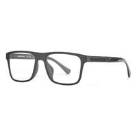 EMPORIO ARMANI/阿玛尼 磁吸 男士墨镜 夹片 太阳镜 近视镜 58011W黑色框+【两片磁吸片】 配万新1.67防蓝光镜片