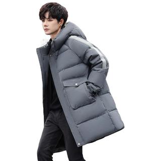 雪中飞 SNOWFLYING中长款羽绒服男青年2024冬季潮流保暖加厚工装户外外套