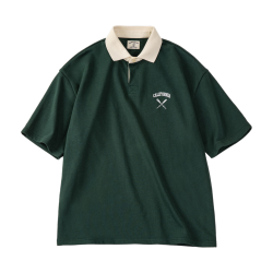 马登 女士复古翻领POLO衫 TS2301821