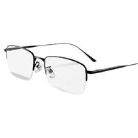 ZEISS/蔡司 防蓝光 近视眼镜 半框钛架 防蓝光镜片  黑色 1.60