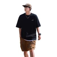 【任选两件装】贵人鸟短袖短裤男女同款夏宽松凉感半袖
