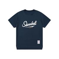 muscleseven美式篮球T恤投篮服 速干夏季T恤高街潮篮球训练服短袖上衣 宝蓝色 2XL码(170-175cm,60-65KG)