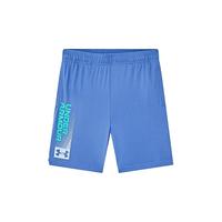 安德玛（Under Armour）童装夏季薄款儿童运动短裤男童速干裤耐磨好穿透气五分裤1383334 紫色 120 120cm