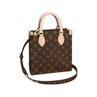 LOUIS VUITTON Sac Plat BB小号手袋经典老花21.5x9x22cm