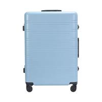 美国Rockland铝框硬箱可坐行李箱男女大万向轮拉杆箱带充电