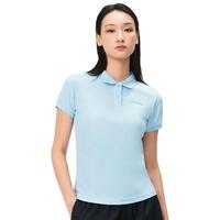 骆驼 CAMEL【凉感透气】短袖舒适薄款polo衫女式休闲运动T恤翻领上衣