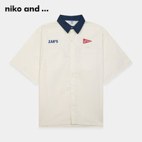 niko and ... LA FOOD SHOP 青年男士短袖衬衫 296836