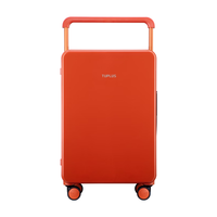 途加TUPLUS平衡系列旅行箱中置宽拉杆箱大容量行李箱 熟橘 24英寸 24英寸 【需托运|适用于中长途】