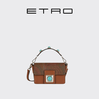 艾绰 ETRO 经典Arnica佩斯里拼皮手袋小号单肩斜跨包