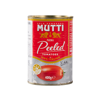 慕意MUTTI意大利原装进口去皮番茄罐头 0添加即食西红柿番茄酱