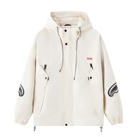 SPRAYGROUND 鲨鱼嘴印花男士夹克 WE141105