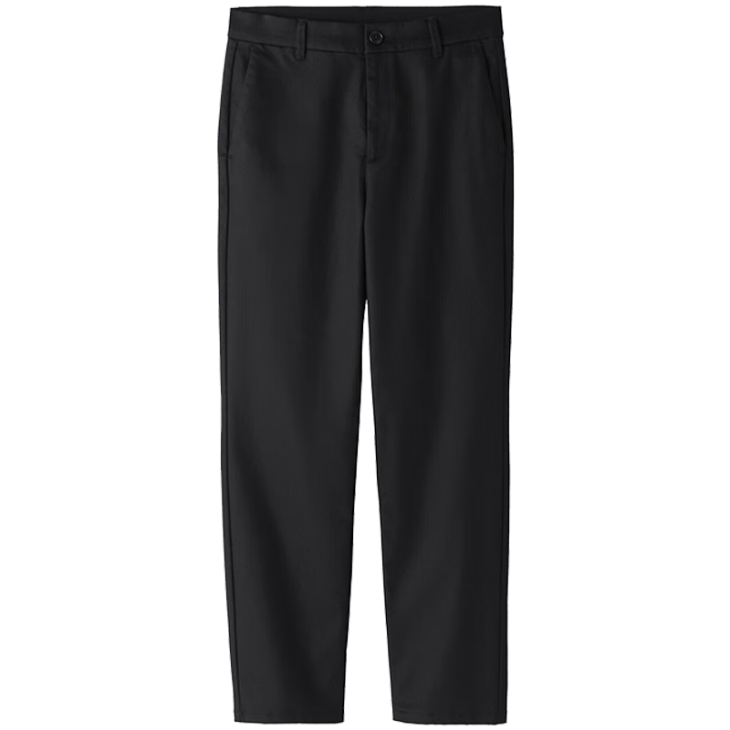  MUJI/無印良品 弹力丝光斜纹 女士锥形裤
