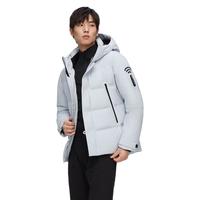 BOSIDENG 波司登 羽绒服男冬季户外GORE-TEX厚短款鹅绒外套B20142201 铝色8212 165/84A