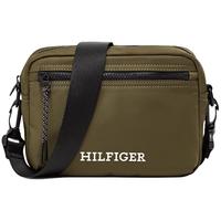 Tommy 男装撞色字母休闲通勤轻便拉链单肩斜挎相机包AM0AM11546
