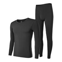 金利来 男款保暖内衣薄款秋衣秋裤圆领男士套装