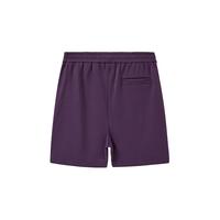 YeeHoO英氏儿童裤子春夏柔软透气休闲裤男童短裤纯棉时尚2024裤子 茄子紫 150cm