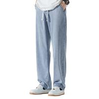 TONLION 唐狮 春秋莱赛尔直筒牛仔裤弹力亲肤透气垂感男裤