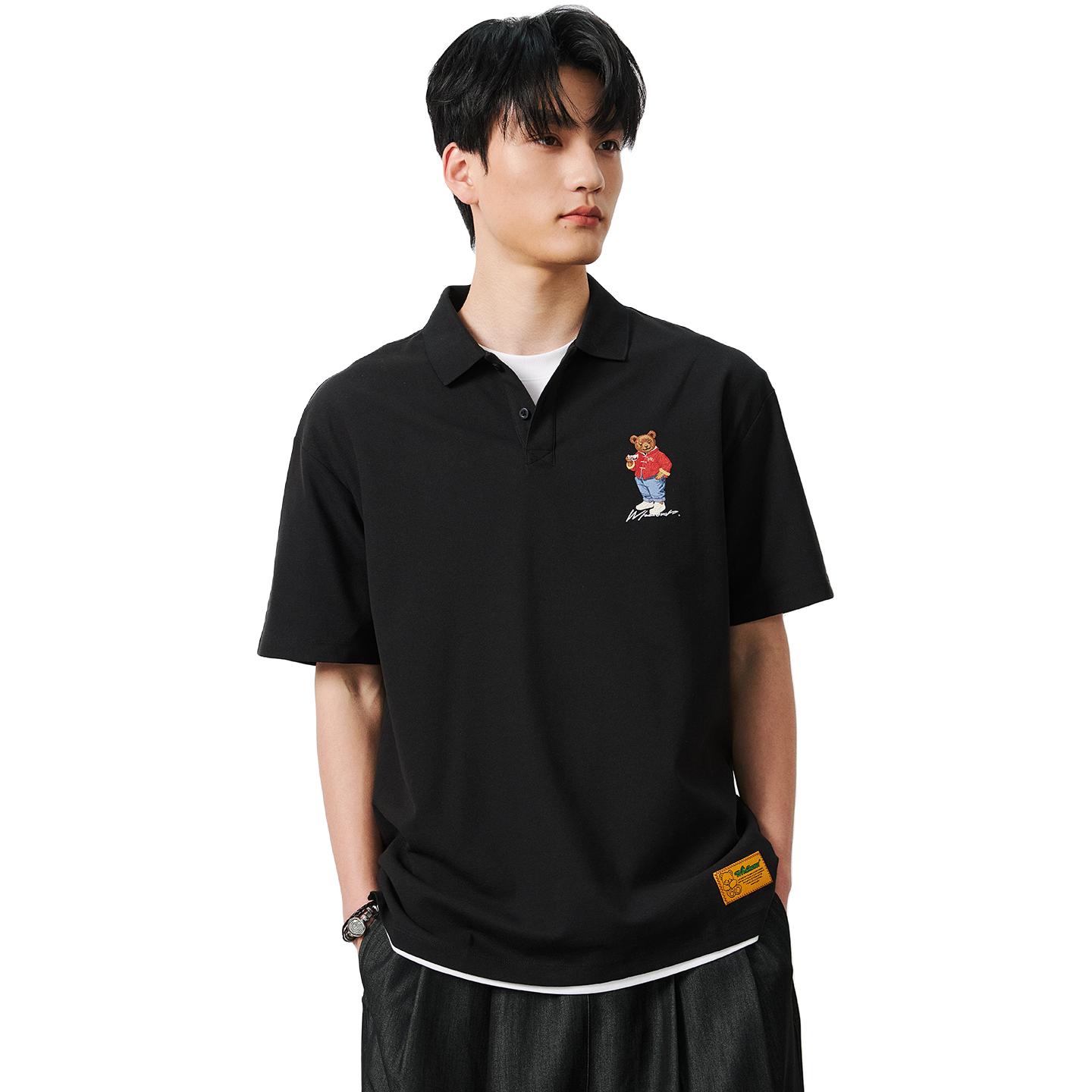  NPC 刺绣logo 男士Polo衫