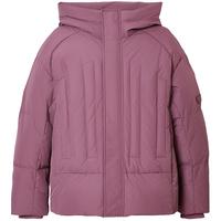 冬季羽绒服男装潮流宽松连帽拉链字母羽绒服男装外套