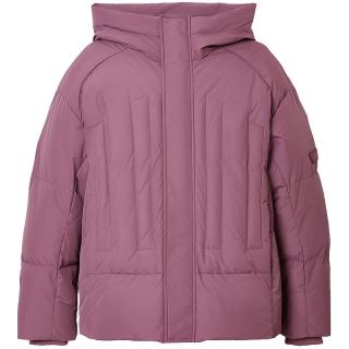 冬季羽绒服男装潮流宽松连帽拉链字母羽绒服男装外套