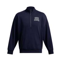 安德玛(Under Armour)2024秋冬Icon男子高克重训练运动卫衣 1386550-410 M