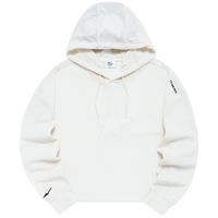 鸿星尔克秋季连帽卫衣休闲运动套头衫上衣【暖意浓浓】52222302095 冰川白 2XL