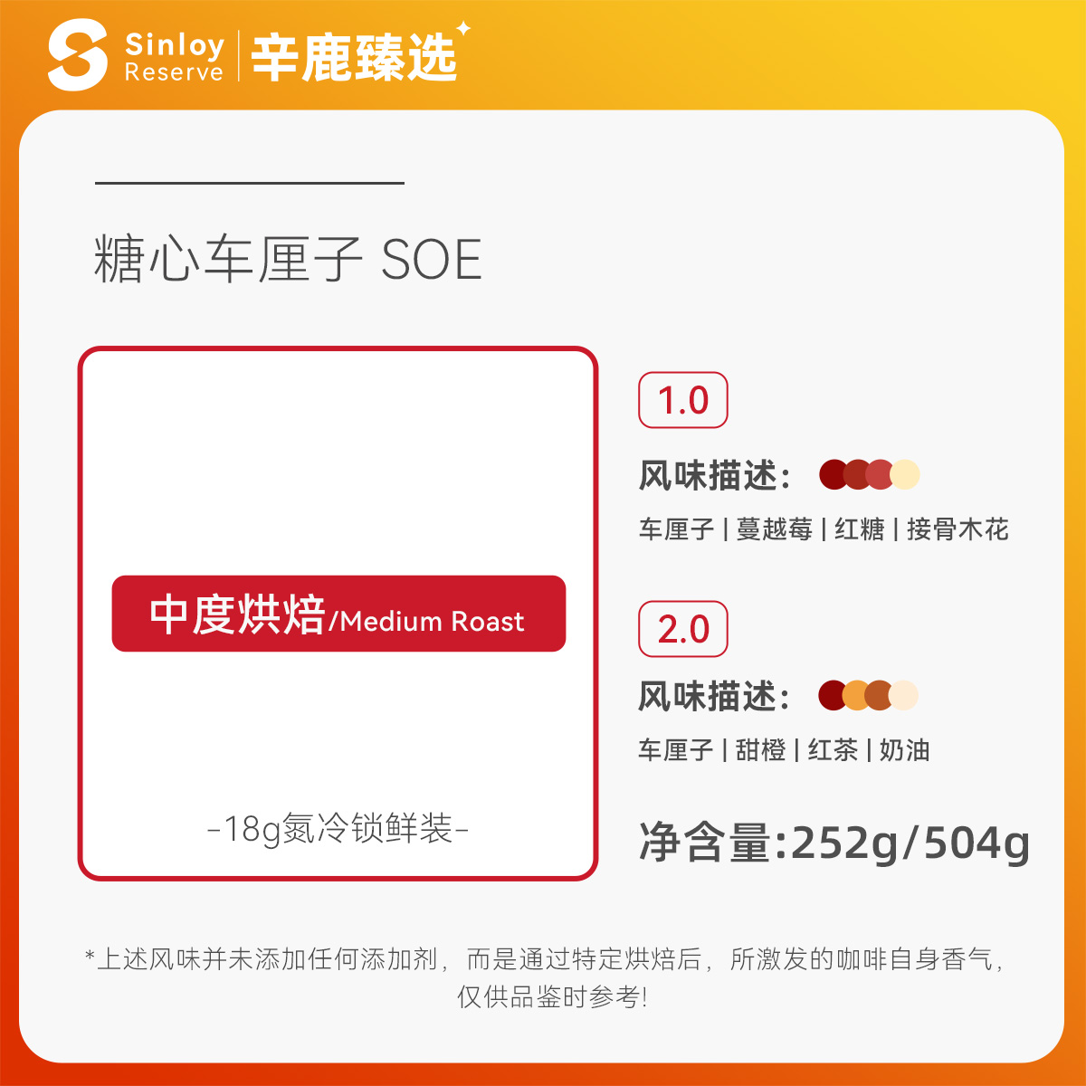 辛鹿 鲜盾保鲜 糖心车厘子 肯尼亚/埃塞 精品手冲咖啡豆112g-504g 252g