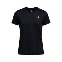 安德玛(UNDERARMOUR)春夏Tech女子训练运动短袖T恤1384231 黑色001 XS