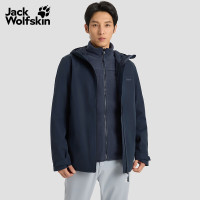 保暖服饰、今日必买：Jack Wolfskin 狼爪 抓绒三合一冲锋衣 1115311
