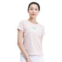 探路者速干T恤春夏女式户外运动透气印花圆领短袖 TAJI82770