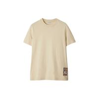 BURBERRY/博柏利 格纹标签 男士T恤衫