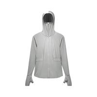 Bananain 蕉内 女士凉皮302UV Pro直身防晒衣 10230560471 手套款 雾淞灰 XXL