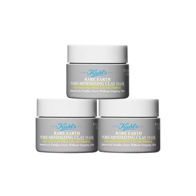 淘金币可用、今日必买：Kiehl's 科颜氏 亚马逊白泥净肤面膜 14ml*3