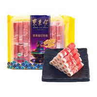东来顺 内蒙古羔羊羊肉卷 原切羊肉片 草原散养 火锅食材 内蒙羊肉生鲜 厚切羔羊羊肉片 500g/袋