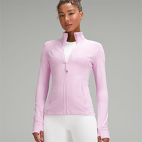 lululemon露露乐蒙女夹克Define贾玲同款轻便透气修身吸湿排汗运动训练外套 紫粉Vitapink 14码（适合胸围106.5 cm）