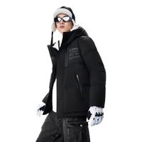 雪中飞 SNOWFLYING 男式短款宽松羽绒服秋冬美拉德防风袖口户外运动