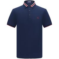 Navigare【冰感棉】意大利小帆船polo衫男短袖夏季透气体恤翻领舒适上衣 海军蓝 2XL XXL/54 藏青