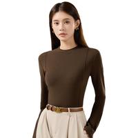 【显瘦鱼骨 软糯舒适】秋冬打底衫女士保暖内衣可外穿内搭上衣女