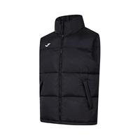 JOMA棉马甲运动棉服男女通款冬季防风保暖坎肩立领足球训练棉马夹外套 黑色 L