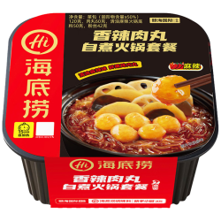海底捞 自热火锅 香辣肉丸272g